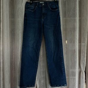 Straight leg jeans
